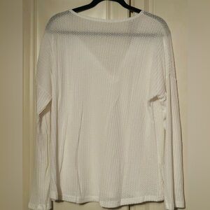 Lightweight Waffle Knit Top